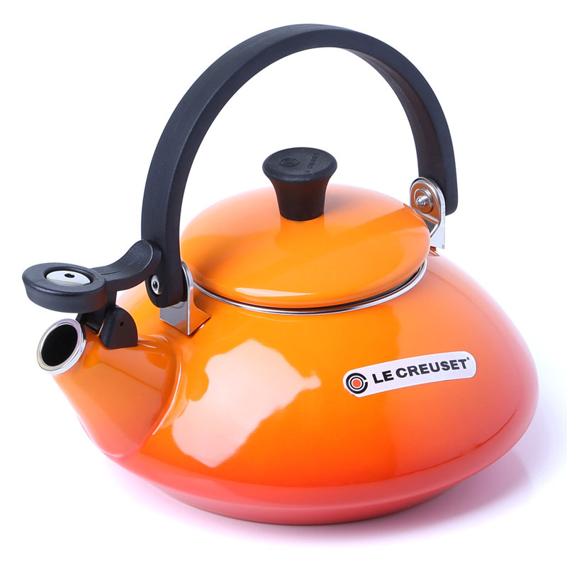 Le Creuset Enamel On Steel 1.6 Qt. Zen Stovetop Kettle & Reviews Wayfair
